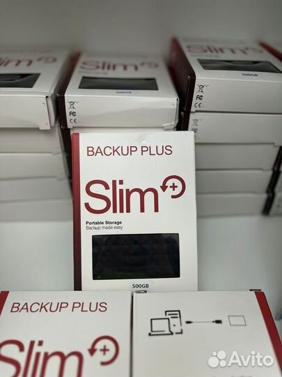 Внешний жесткий диск Slim Plus 500Gb USB 3.0