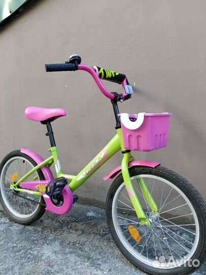Велосипед детский 18 дюймов для девочки