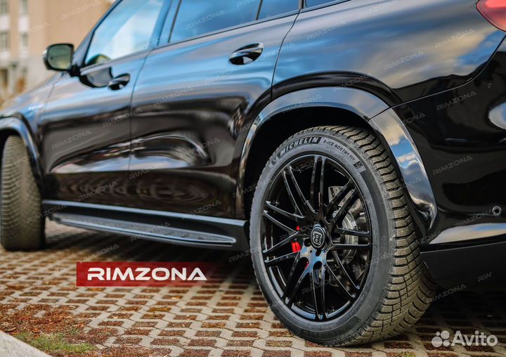 Кованые диски R22 на Mercedes-AMG GLS 63