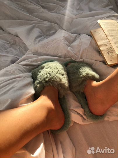 Тапочки женские меховые