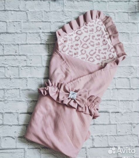 Конверт на выписку летний из муслина