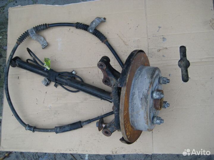 Кулак ступица трос шевроле лачетти