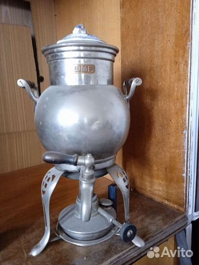 Самовар старинный газовый
