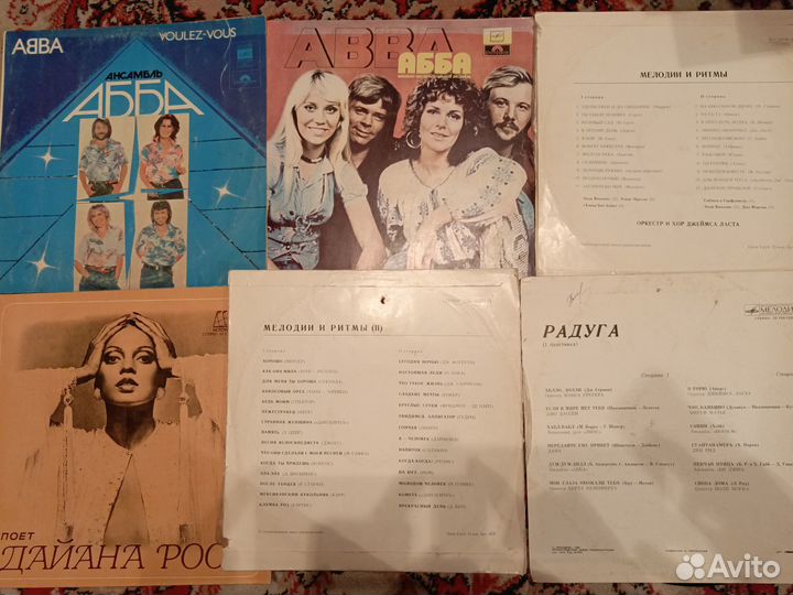 Виниловые пластинки СССР