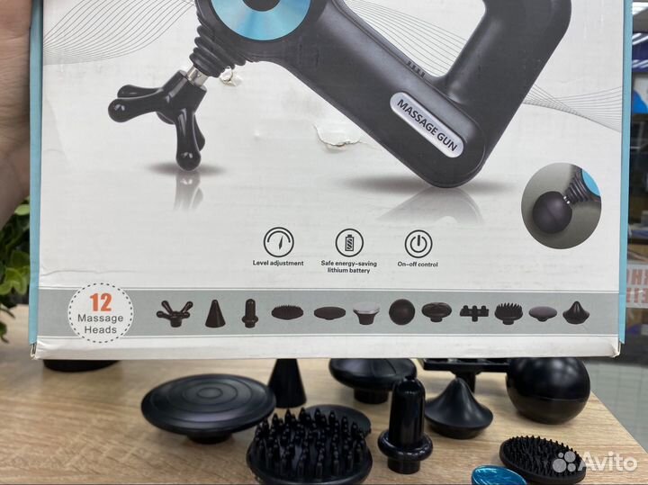 Массажер с 12 насадками