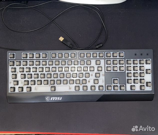 Игровая клавиатура msi vigor gk30