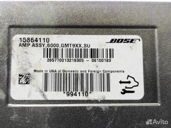 Усилитель звука Cadillac Escalade 3