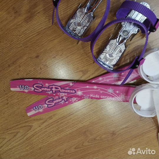 Лыжи детские и коньки