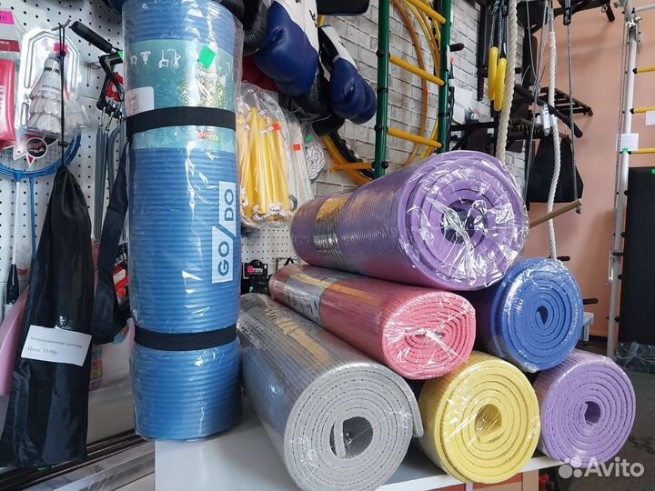 Коврик для йоги и фитнеса