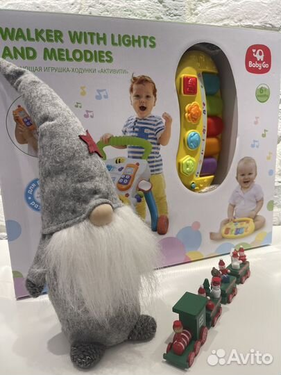 Пианино ходунок от baby go от 6 мес