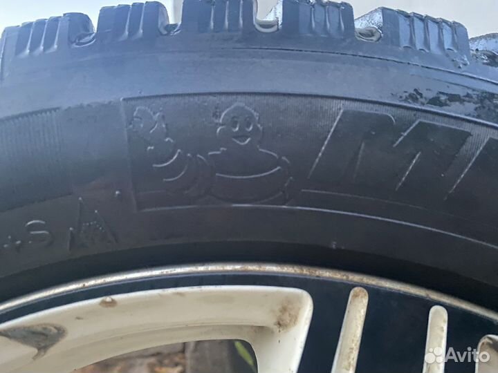 Литые диски + резина michelin