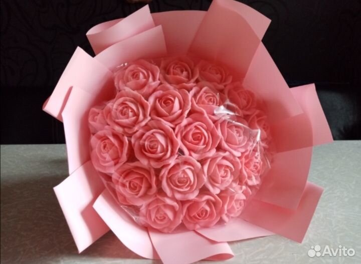 Розы из шоколада