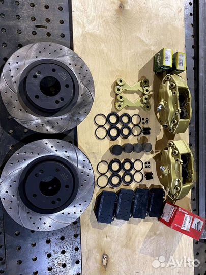 Тормоза Brembo 4pot Lancer