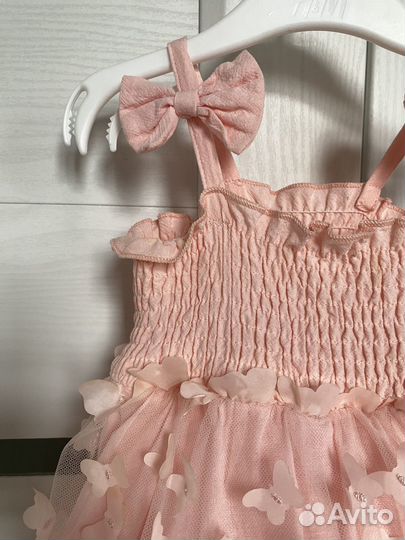 Нарядное платье для девочки 86-92