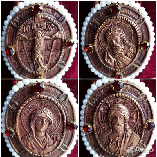 Иконы на митру