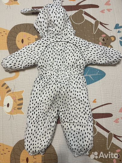 Зимний комбинезон для девочки crokid 80