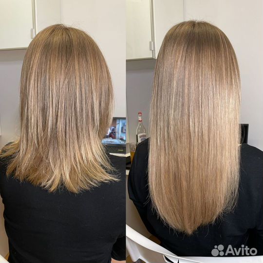 Наращивание волос, коррекция волос