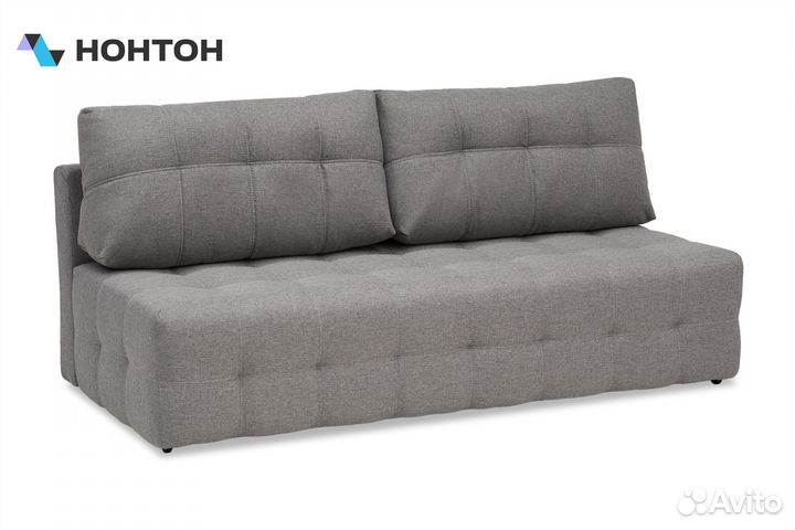 Диван еврокнижка Рон 2.0 mini серый