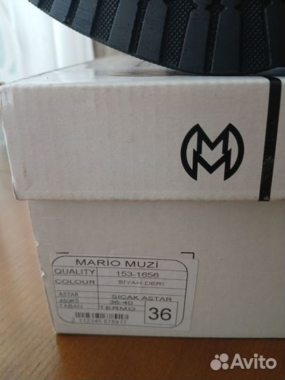 Ботинки женские демисезонные Mario Muzi