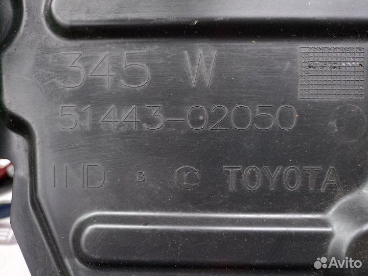 Защита двигателя передняя правая Toyota Auris E150