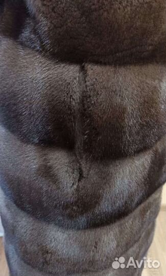Шуба норковая 44 46 поперечка