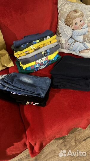 Детская одежда для мальчиков на 4-5 лет пакетом