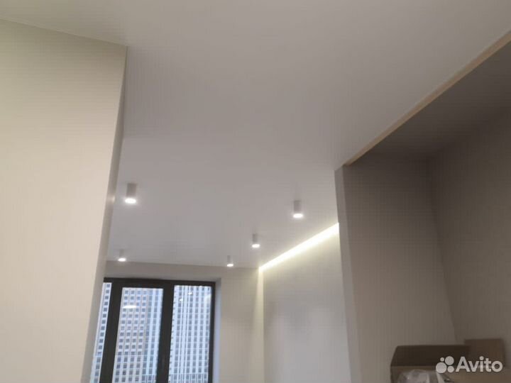 Натяжные потолки