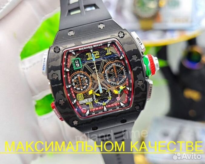Брутальные мужские часы Richard Mille