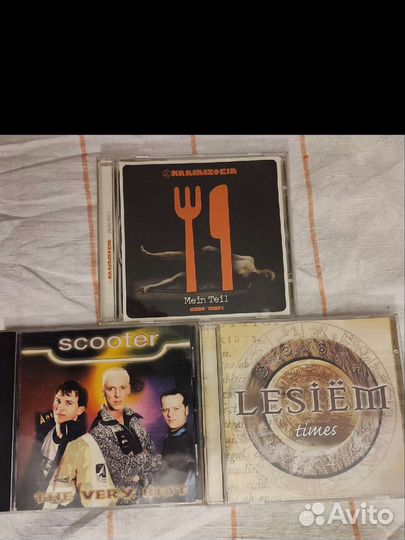 Музыкальные cd диски, часть 1