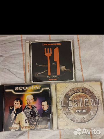 Музыкальные cd диски, часть 1