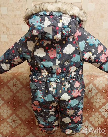Зимний комбинезон для девочки 92-98