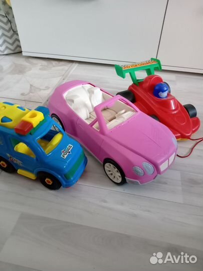 Детские машинки игрушки пакетом