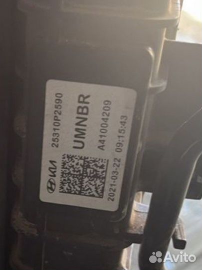 Кассета радиаторов Hyundai Santa Fe 4 бензин