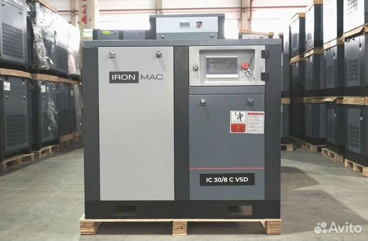 Компрессор строительный IronMac IC 15/10