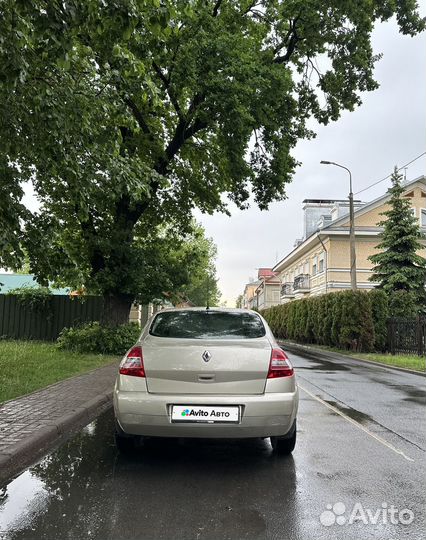 Renault Megane 1.6 AT, 2007, 230 000 км
