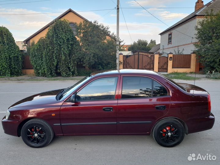 Hyundai Accent 1.5 МТ, 2008, 187 500 км