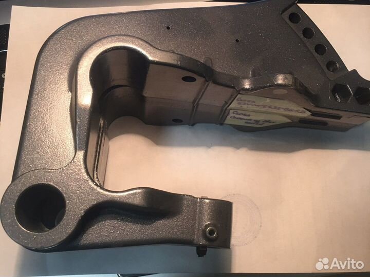 Скоба крепления мотора к транцу лм Yamaha 9,9/15