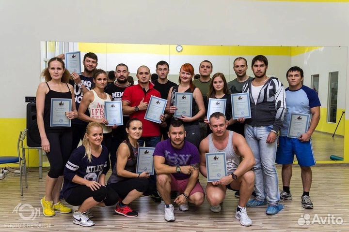 Курсы фитнес тренеров. Диплом + трудоустройство