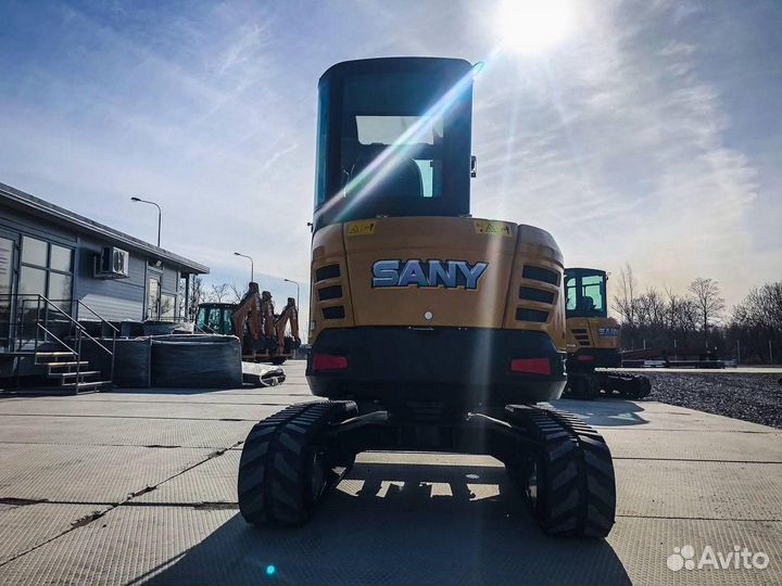 Мини-экскаватор Sany SY35U, 2023