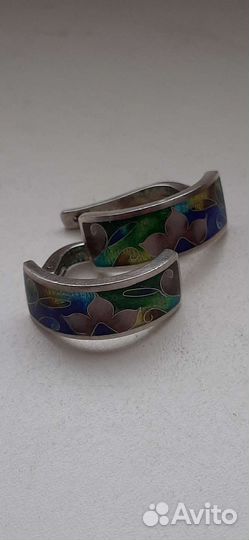 Серебряные серьги