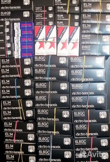 Радиолампы Sovtek, Electro-Harmonix, Tung-Sol