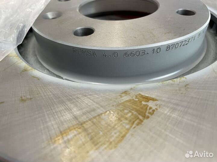 Диски передние. Пежо 206