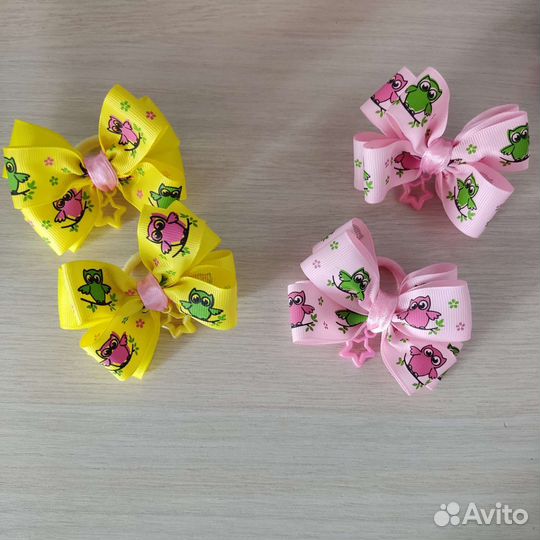 Бантики для волос, цена за пару