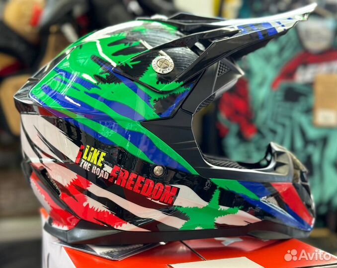 Детский мотошлем