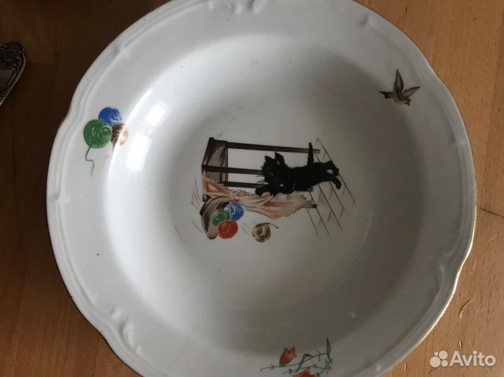 Тарелки Porcelana фарфор детские