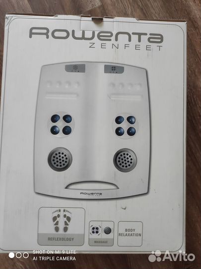 Массажер для ног Rowenta