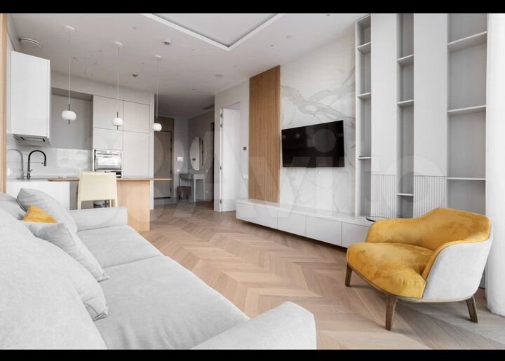 2-к. квартира, 75 м², 50/77 эт.