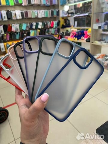 Матовый силиконовый чехол для iPhone 7