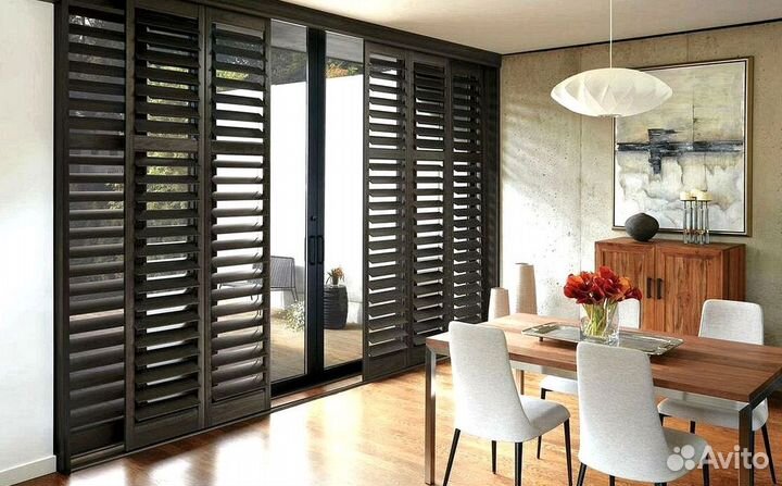 Реечная раздвижная дверь