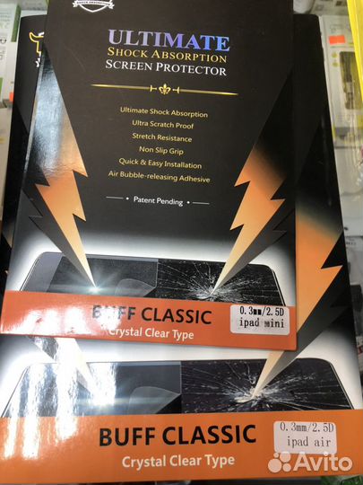 Защитное стекло на iPad